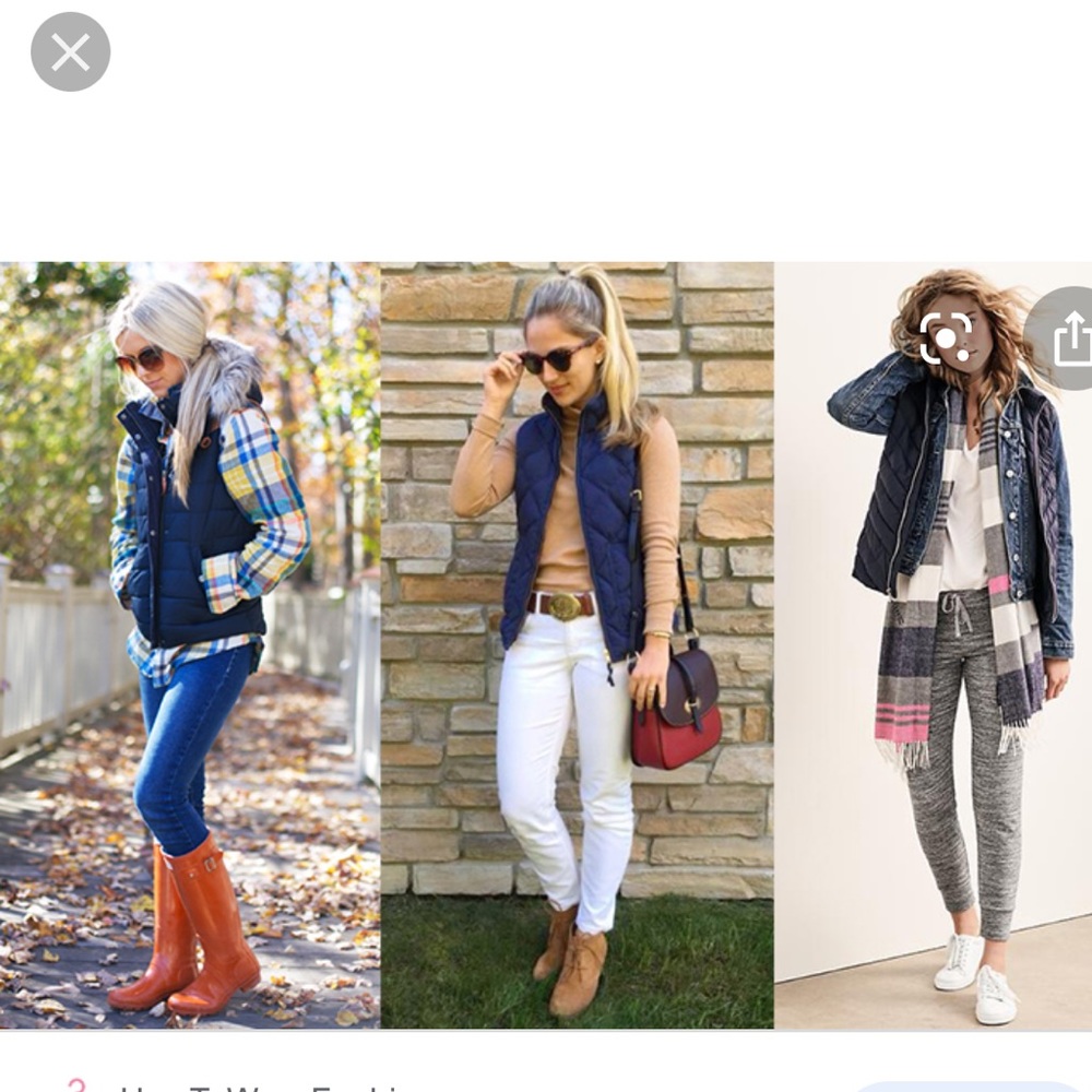 😎 3 for $45! J crew puffer vest